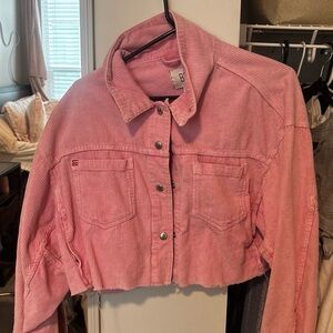 BDG Pink Corduroy Jacket